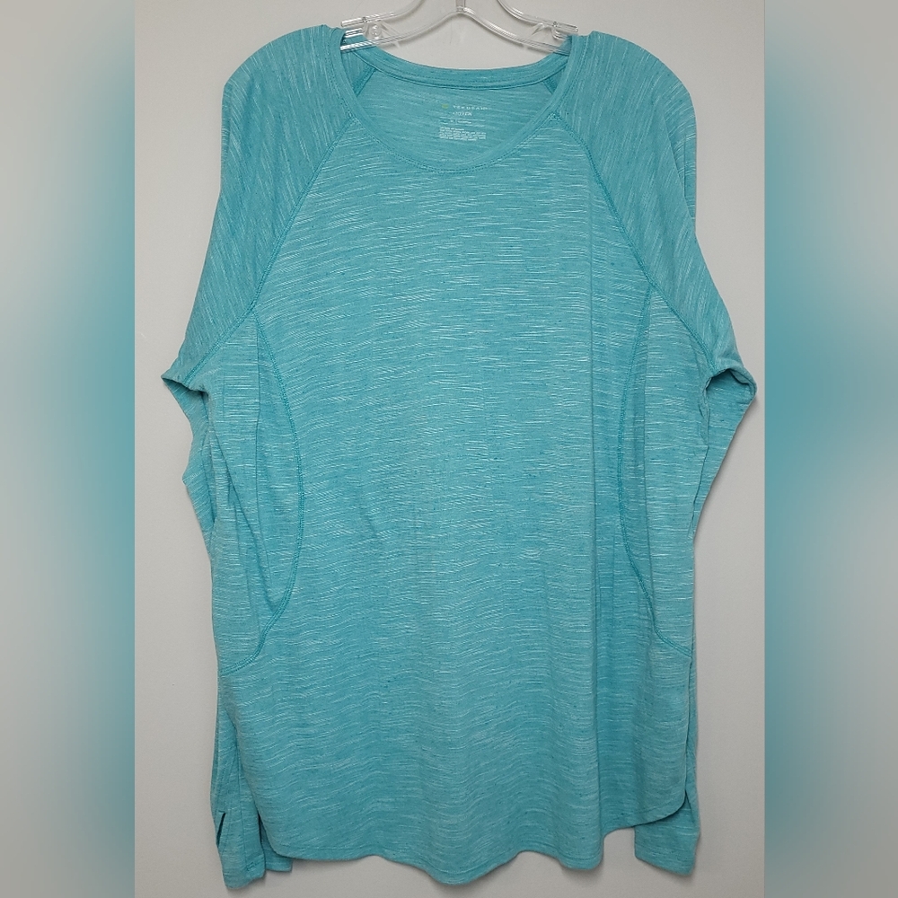 Tek Gear Teal Athletic Shirt 1X Excellent Condition